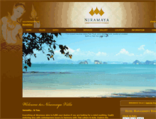 Tablet Screenshot of niramayavilla.com